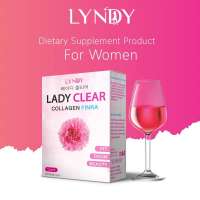 Thailand top quality pure collagen drink Ladyclear supplement for breast up fit doom and skin whitening natural beauty 1 Box